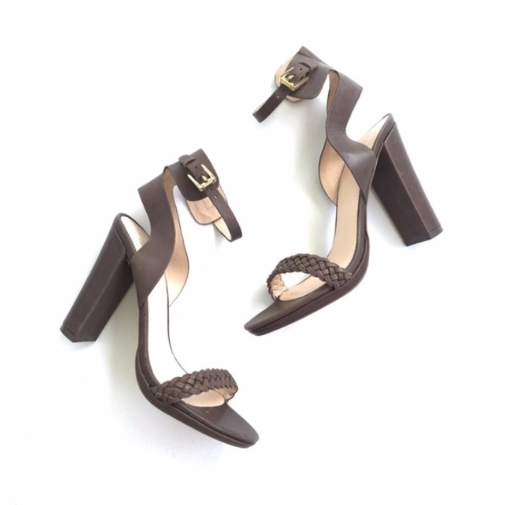 Victoria's Secret Block Heel, Braided Sandal